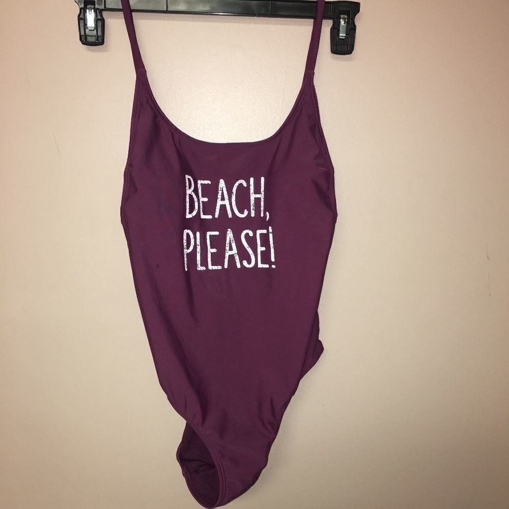 Beach Please No Boundaries One Piece Small